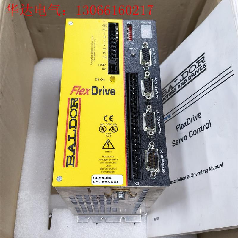 BALDOR宝德驱动器FD2A05TR-RN20现货,成色如(请询价)
