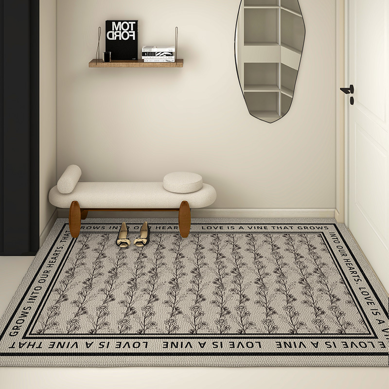 入户地垫高级感耐脏防滑地毯