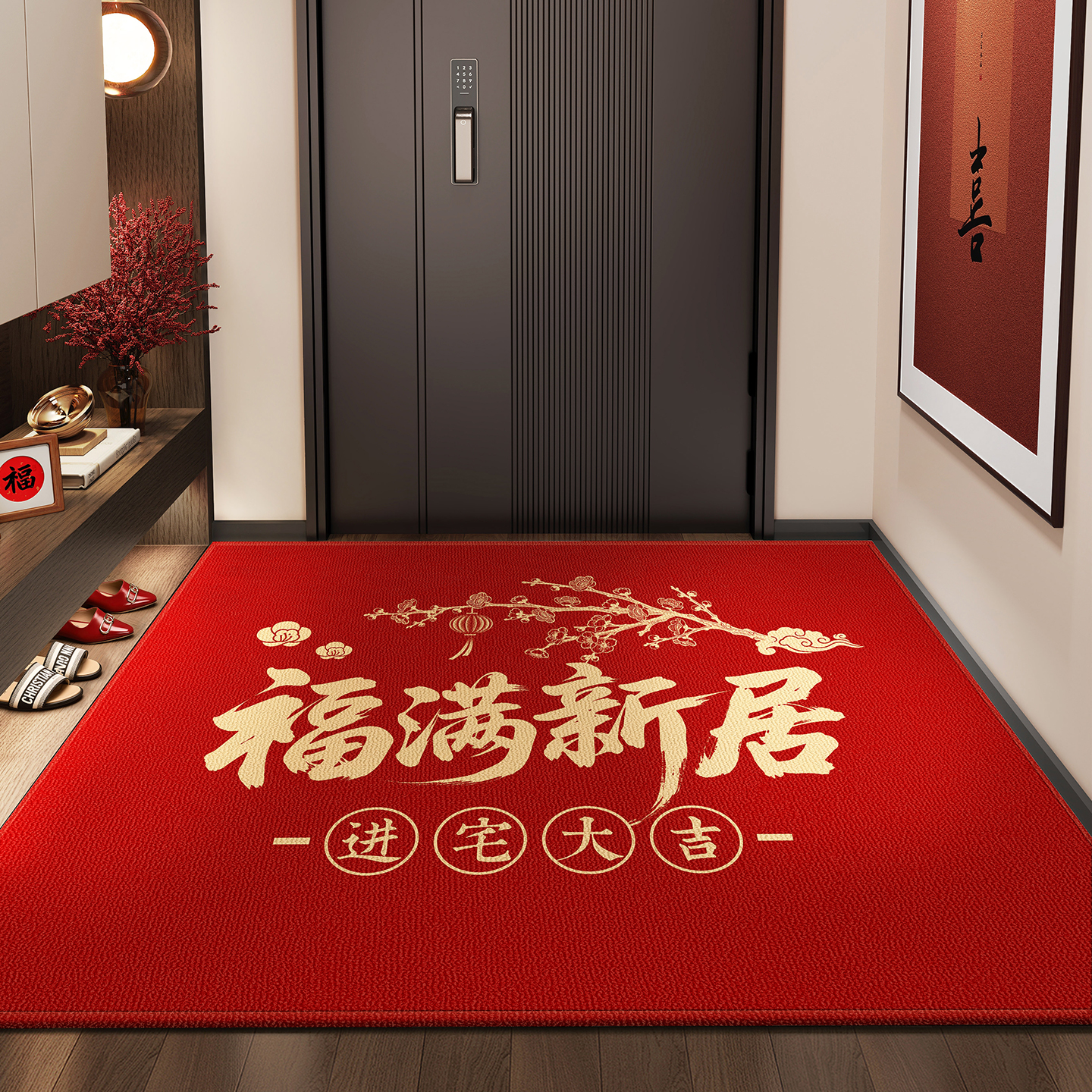 2025新款入户门地垫进门地毯进门脚垫门前门口门垫入门户家用玄关