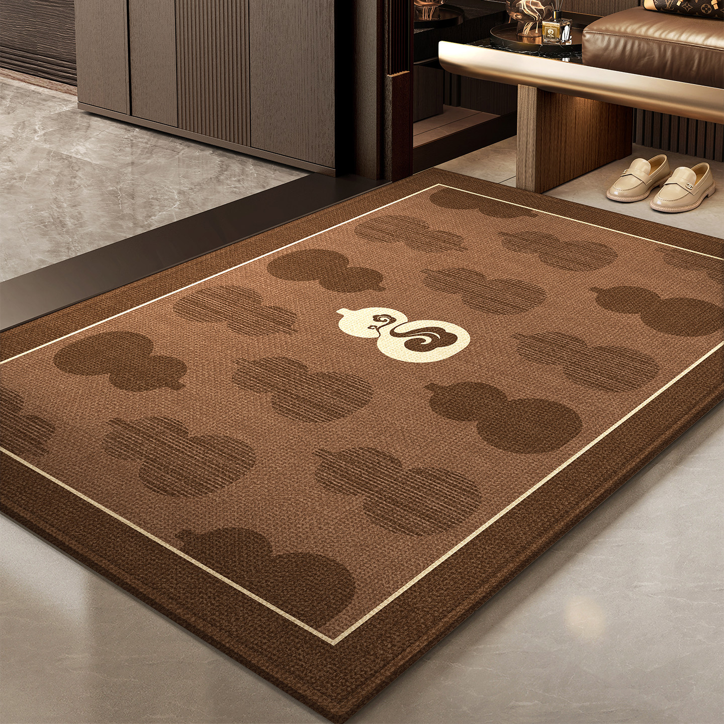 马年2026新款入户门地垫红色地毯家用门口进门门垫防滑入户垫脚垫,居家布艺,入户地垫,淘宝优惠券,粉丝福利购,淘宝优惠卷