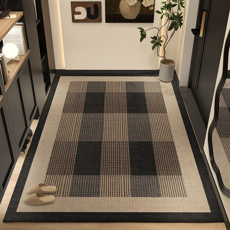 入户门地垫高级轻奢进门脚垫家用可裁剪大门口脚踏垫2026新款地毯,居家布艺,入户地垫,淘宝优惠券,粉丝福利购,淘宝优惠卷
