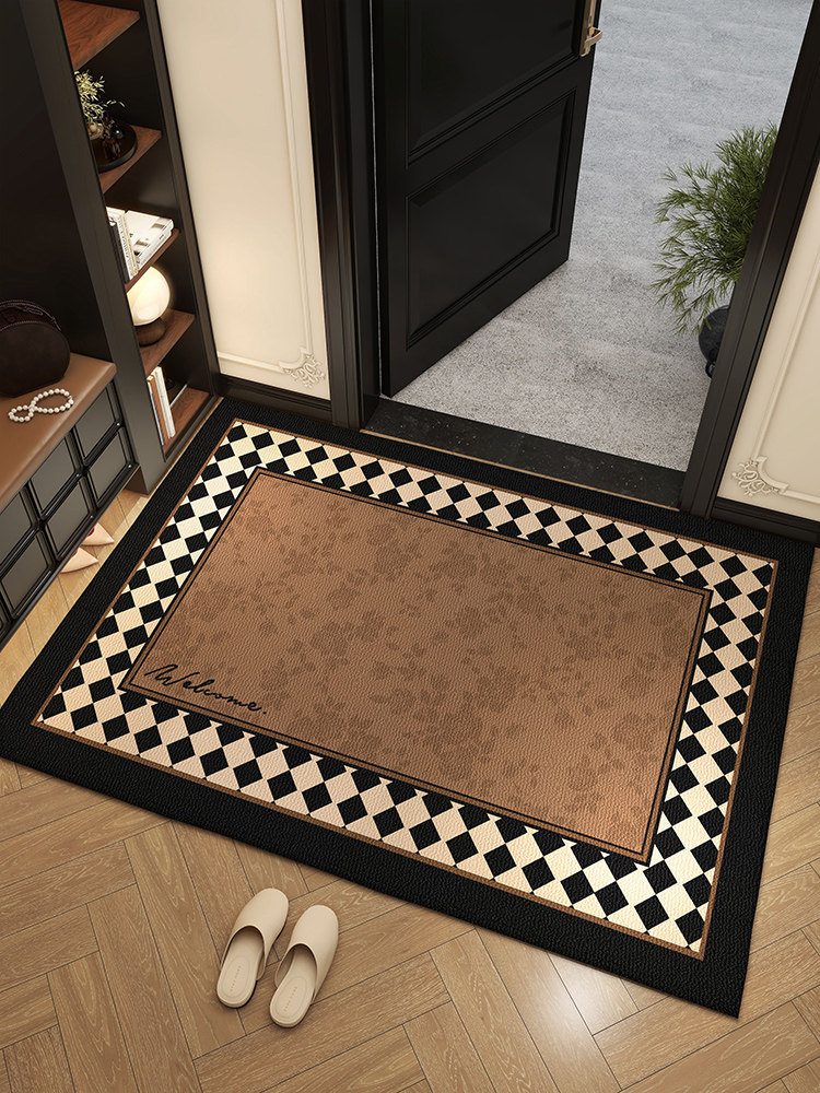 高端入户门地垫大门口防滑脚垫子地毯家用免洗进门外除尘复古门垫,居家布艺,入户地垫,淘宝优惠券,粉丝福利购,淘宝优惠卷