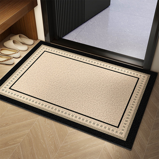 高级感入户门地垫门外大门口丝圈脚垫可裁剪进户门垫现代简约地毯