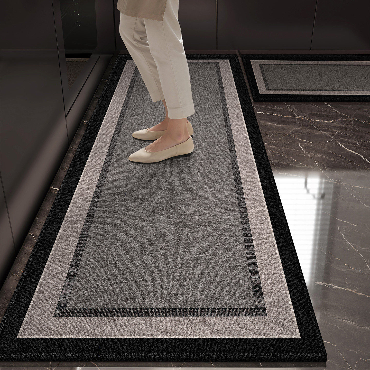 厨房地垫防滑防油可擦免洗家用脚垫防水专用厨房门口地毯新款垫子,居家布艺,厨房地垫,淘宝优惠券,粉丝福利购,淘宝优惠卷