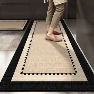 厨房地垫长条防滑防油防水可擦免洗耐磨耐脏厨房门口地毯加厚脚垫