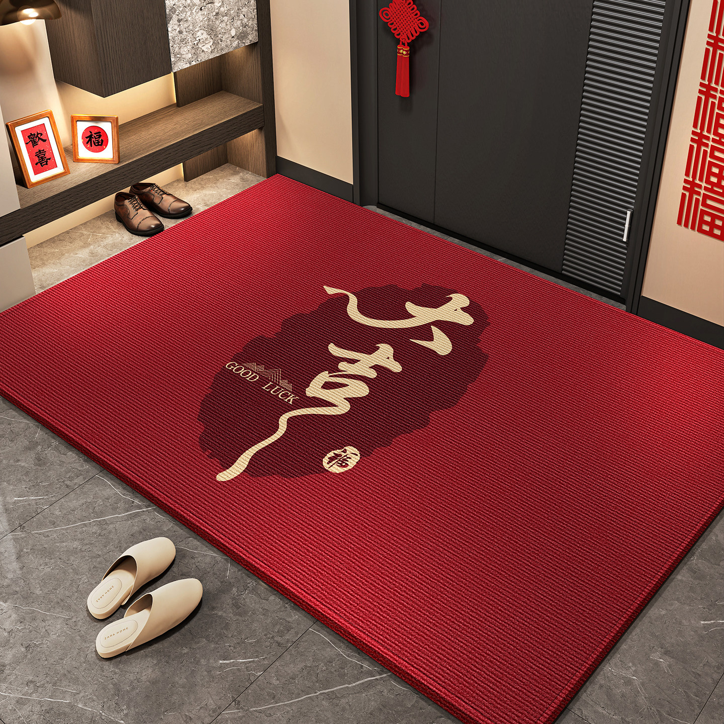 红色入户门地垫进门地毯新款进门脚垫门前门口门垫入门户家用玄关,居家布艺,入户地垫,淘宝优惠券,粉丝福利购,淘宝优惠卷