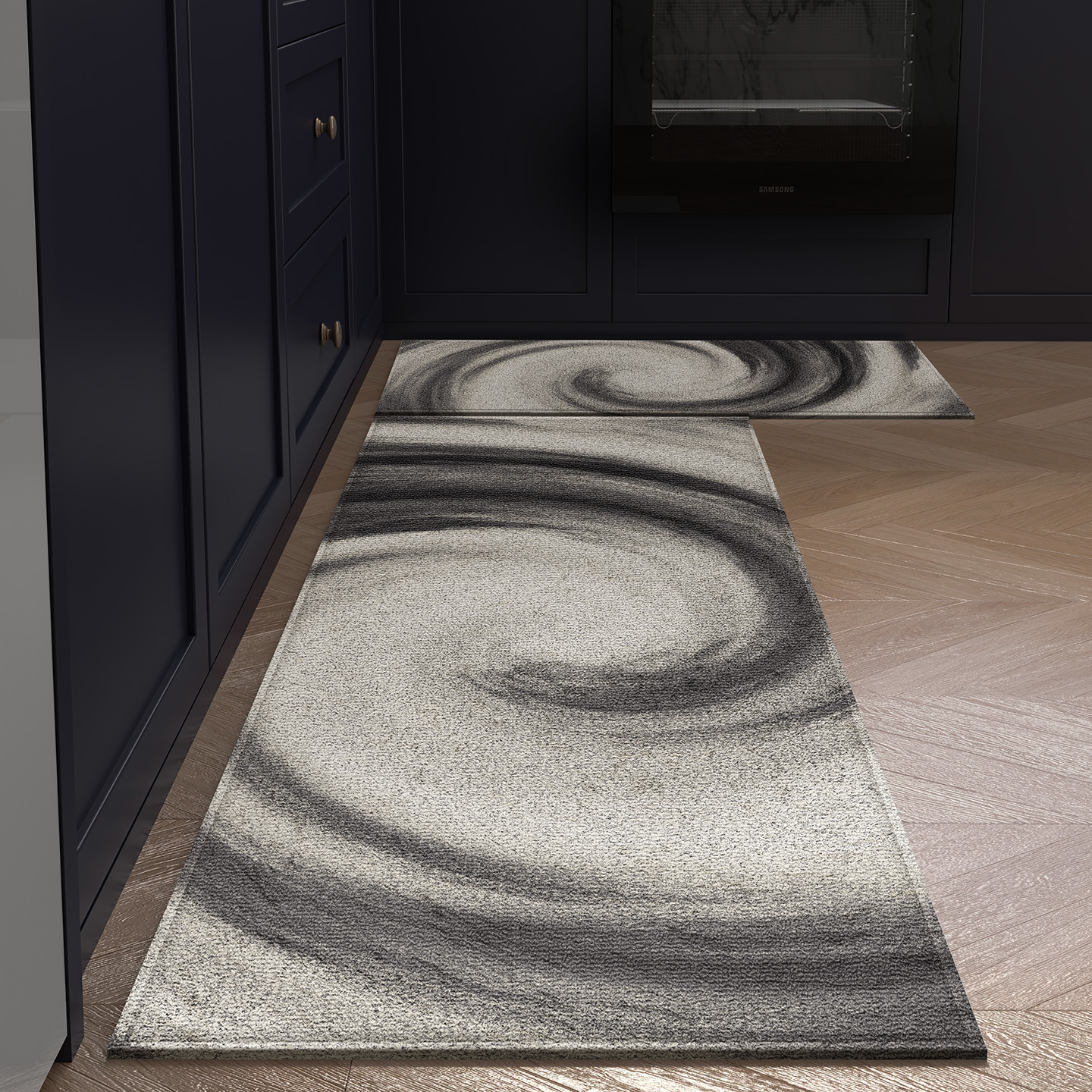 厨房地垫厨房防滑防油地垫