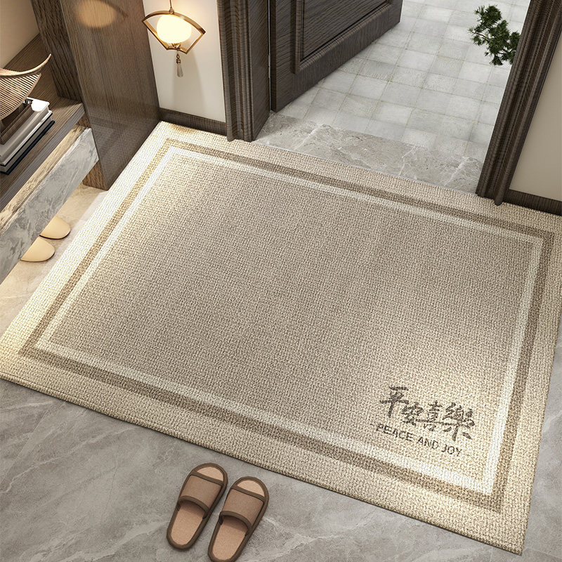 现代中式进门口地垫耐脏耐磨入门地毯可定制玄关踩脚脚垫防尘地垫,居家布艺,入户地垫,淘宝优惠券,粉丝福利购,淘宝优惠卷