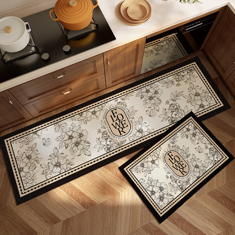 厨房垫强力防滑耐磨耐用清理方便