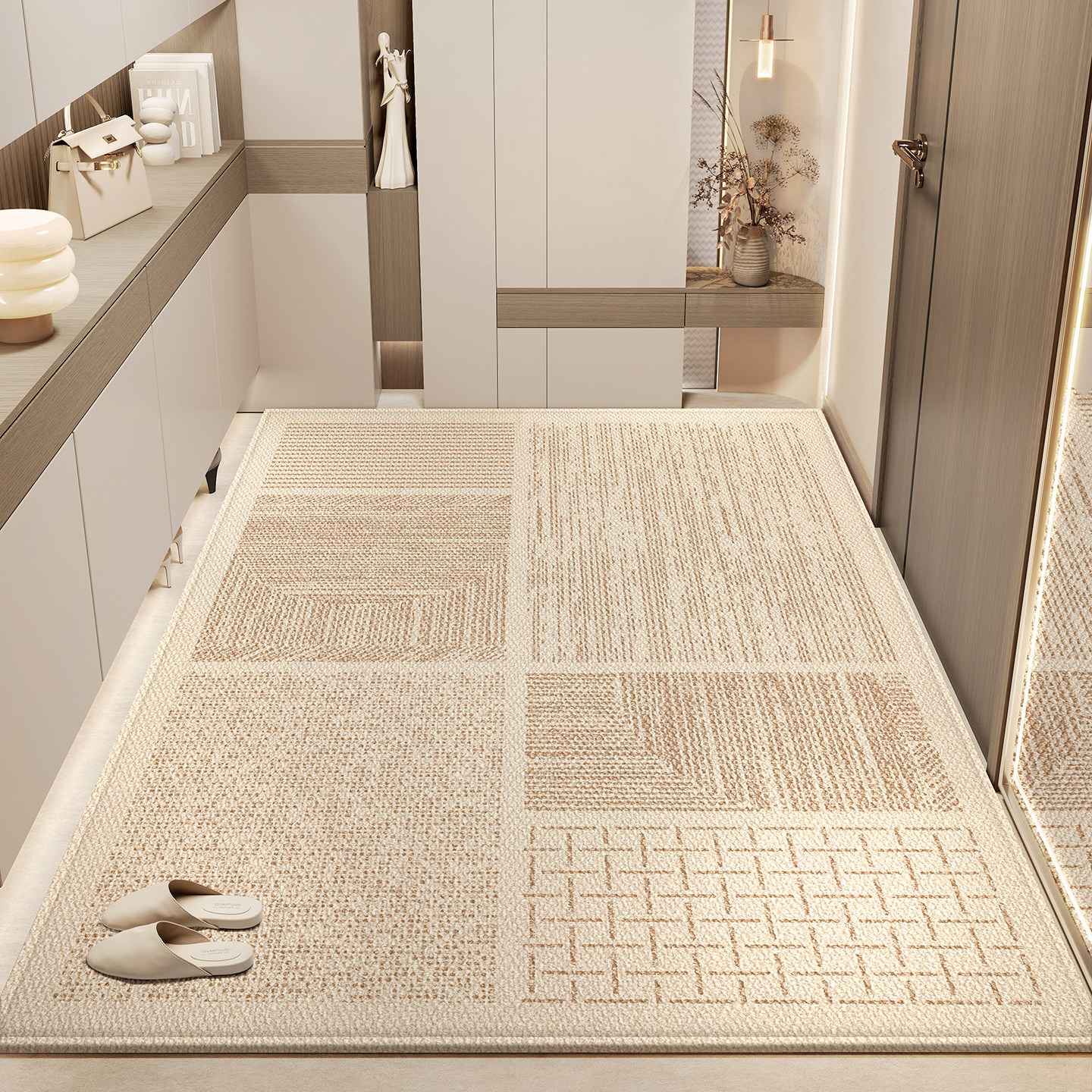 入户门地垫进门地毯门口家用防滑门垫客厅入户高级玄关可裁剪脚垫