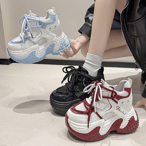 炸街厚底老爹鞋女韩版休闲运动鞋