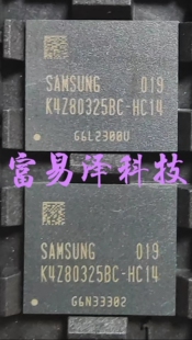三星DDR6显存 K4Z80325BC-HC14  可以直拍