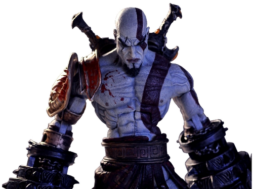 NECA 战神3 Ultimate Kratos 奎托斯 奎爷 盒装豪华版 手办模型
