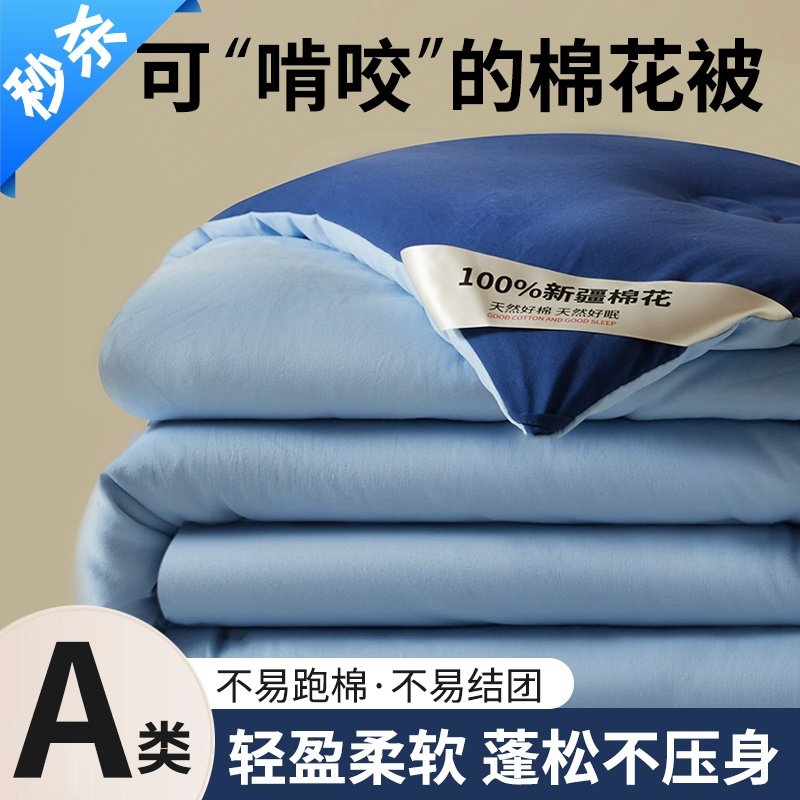 冬被新疆纯棉花被子被芯秋冬天棉被棉絮冬季加厚保暖单人春秋被褥,床上用品,棉花被,淘宝优惠券,粉丝福利购,淘宝优惠卷