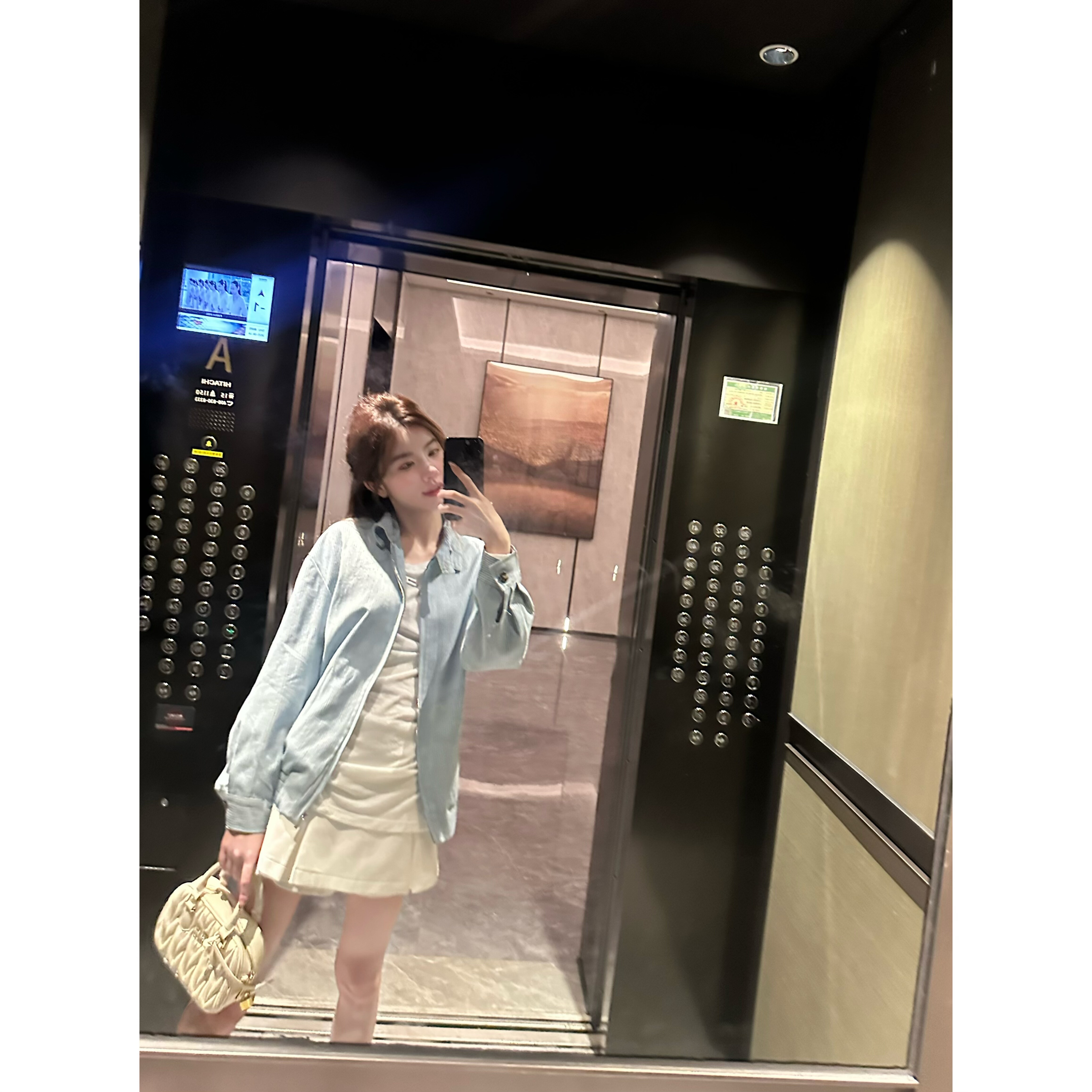 【Cikky定制】春秋常规女休闲春季运动薄款条纹连帽POLO领短外套
