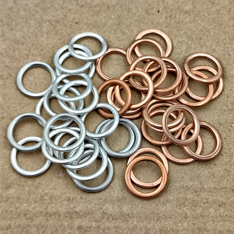 适配福斯奥迪Skoda 油底壳放油螺丝垫片EA888 211放油螺丝密封圈