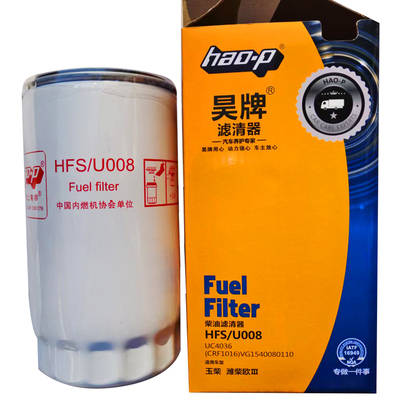 UC4036玉柴柴油滤芯G5800-1105140C潍柴欧3柴油滤清器VG154020110