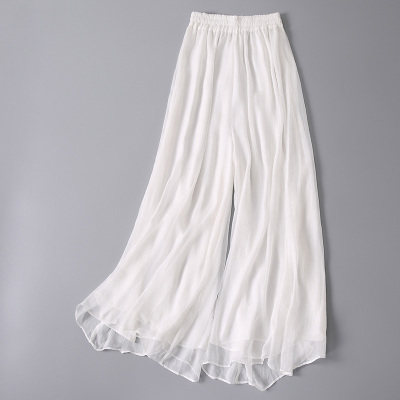 【加长大裤摆】飘逸宽松阔腿裤