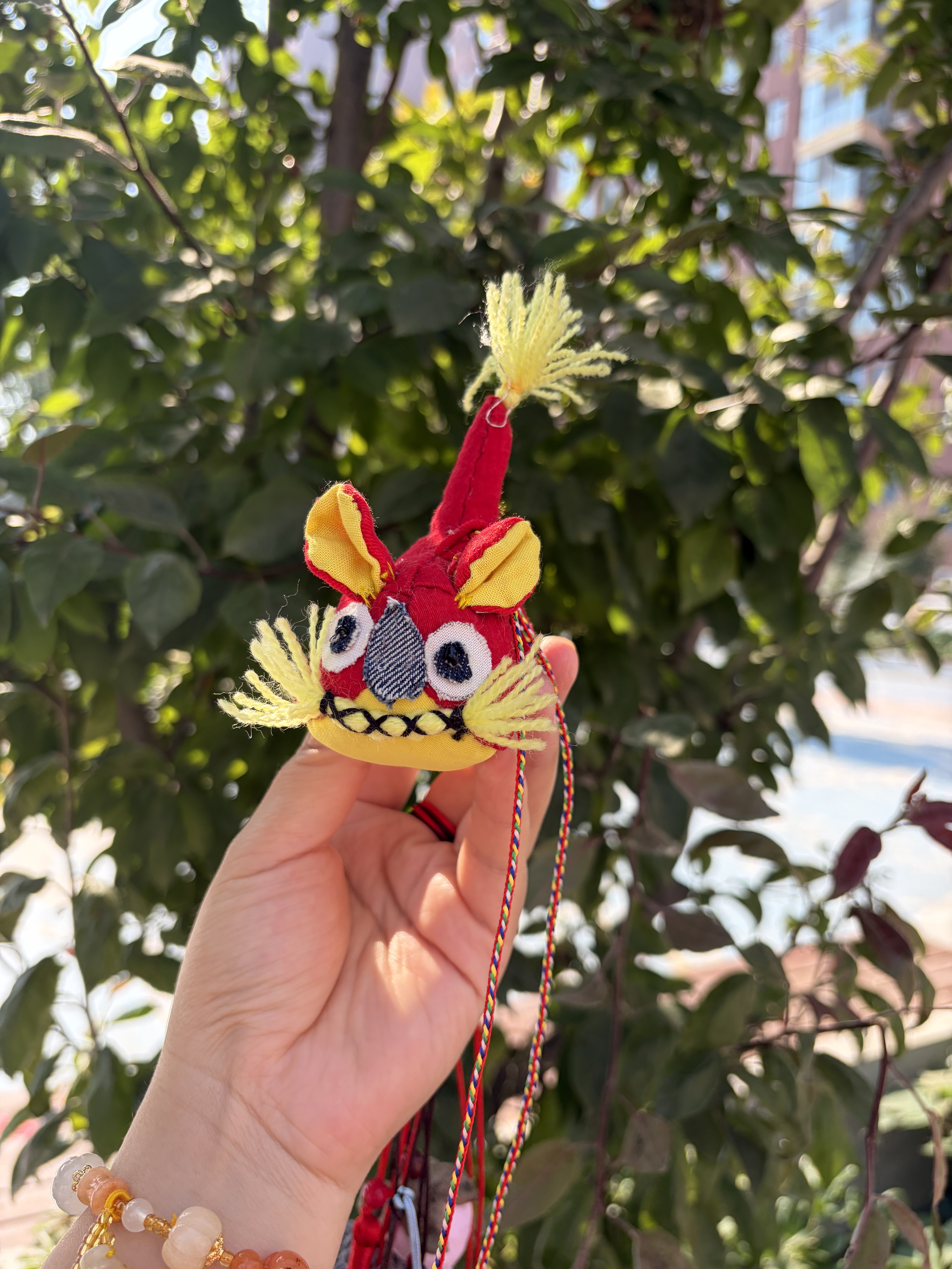 淮阳平安虎香包端午节香囊奶奶民间纯手工香包袋中药驱蚊虎项链