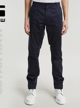 G-STAR RAW男士Mosa秋季直筒舒适百搭舒适弹力潮流休闲裤D25547