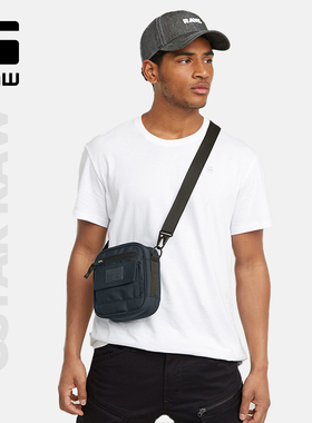 G-STAR RAW四季通用硬挺牛津时尚耐用男士便携单肩斜挎包D25328