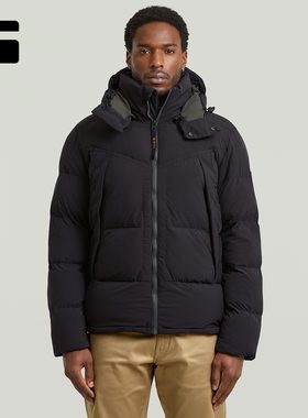 G-STAR RAW G-Whistler加厚防泼水冬季夹克2.0男士棉服外套D26885