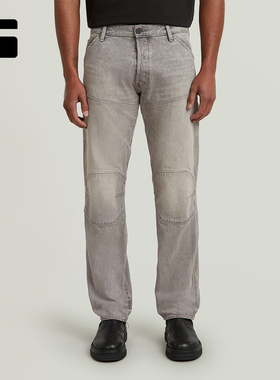 G-STAR RAW舒适Elwood 3D硬挺男士13盎司帅气秋冬厚牛仔裤D23699