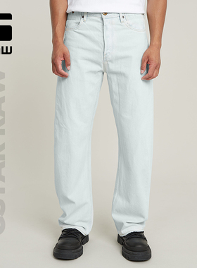 G-STAR RAW男士Bend 3D硬挺13oz宽松冬季帅气中腰厚牛仔裤D25357