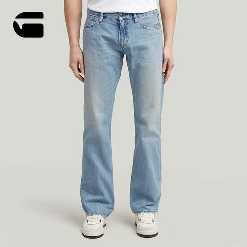 G-STARRAW硬挺有型喇叭牛仔裤