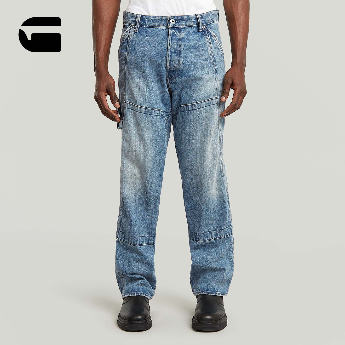 G-STAR男士工装牛仔裤
