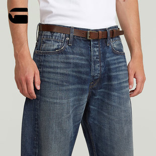 STAR 简约针扣水牛皮2.5cm男士 RAW时尚 新品 腰带D27074 25年秋季