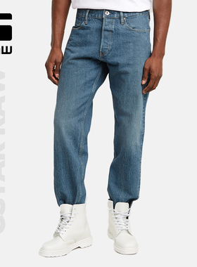 G-STAR RAW男士牛仔裤Dakota直筒13.25oz裤子时髦个性厚款D23691