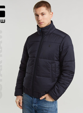 G-STAR RAW男士秋冬季棉服防泼水保暖休闲通勤帅气商务男装D25453