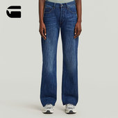 STAR RAW女士Bowey 3D男友风美式 复古宽松辣妹牛仔裤 潮D25372