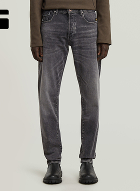 G-STAR RAW男款时尚Morry FWD锥形弹力流行水洗复古牛仔裤D26141