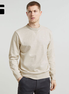 G-STAR RAW 圆领Nifous套头卫衣男士简约上衣美式潮流休闲D25121