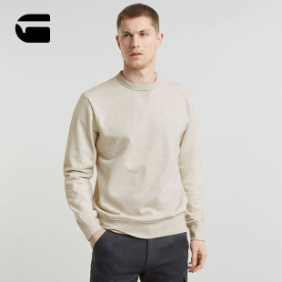 简约上衣美式 圆领Nifous套头卫衣男士 RAW 潮流休闲25秋新 STAR