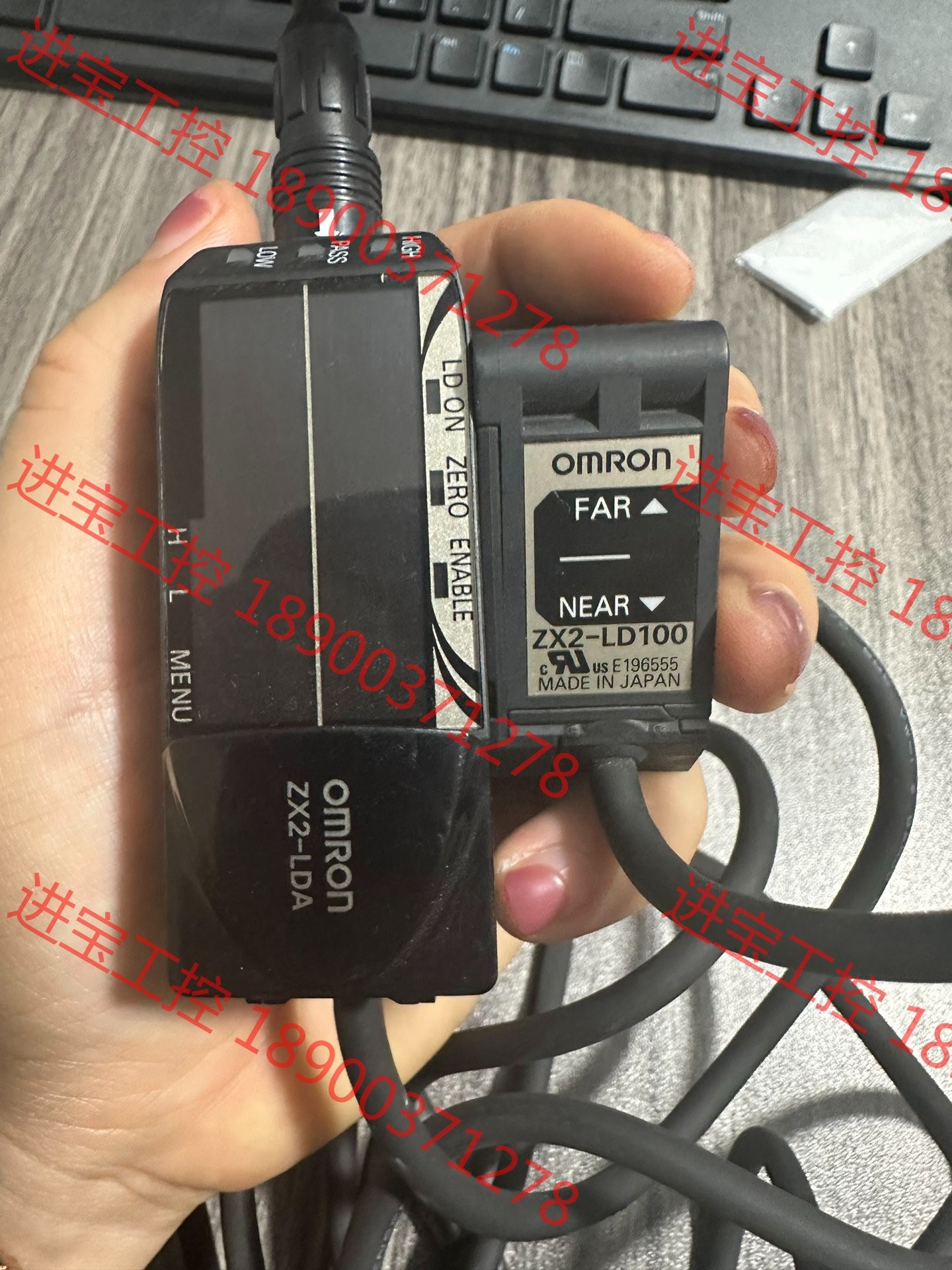 议价 Omron ZX2-LDA11 ZX2-LD100欧姆龙激光