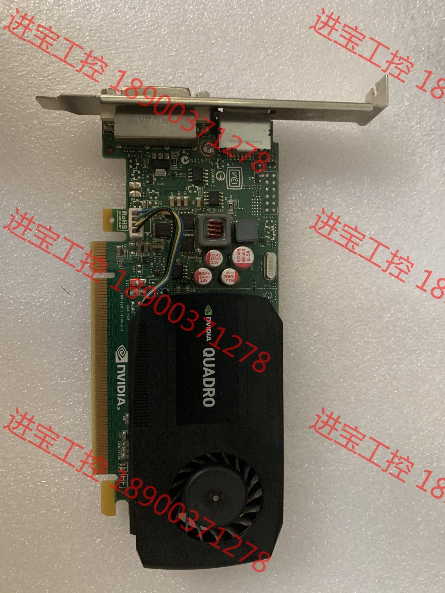 议价 丽台quadro k600  1g图形显卡 拆机显卡   实