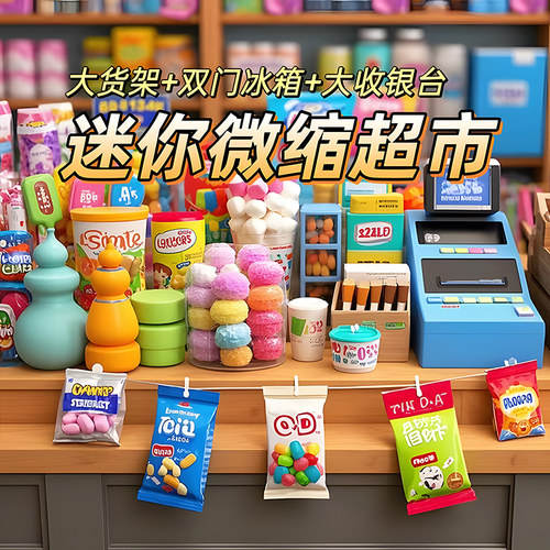 迷你小超市多款玩具包邮
