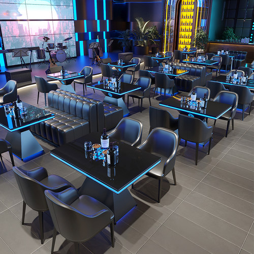 酒吧沙发清吧桌椅组合