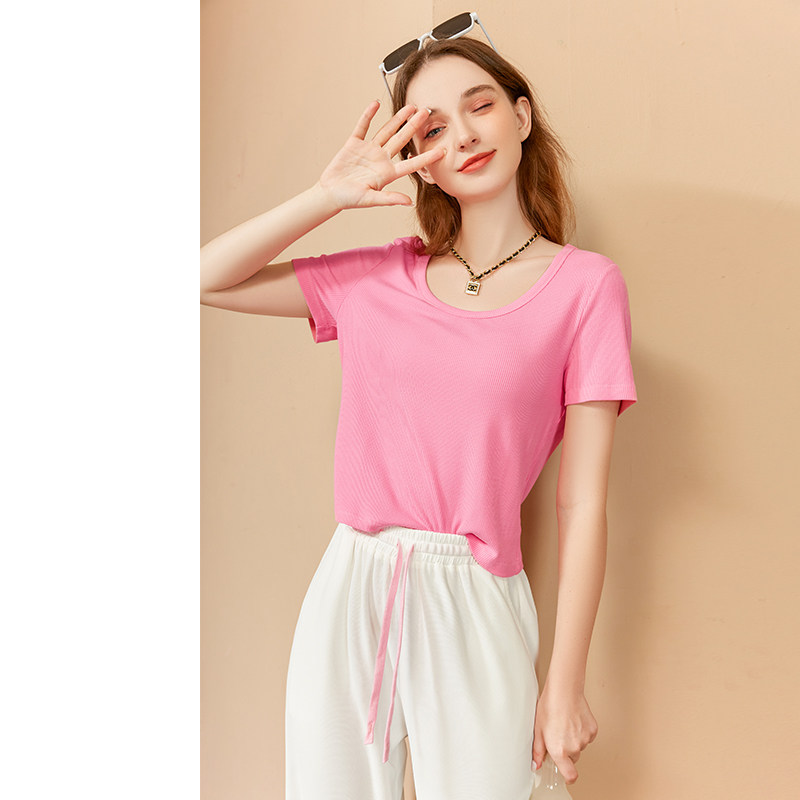 zklin短袖流行面膜t恤女小众设计感上衣服夏季新款欧货薄款