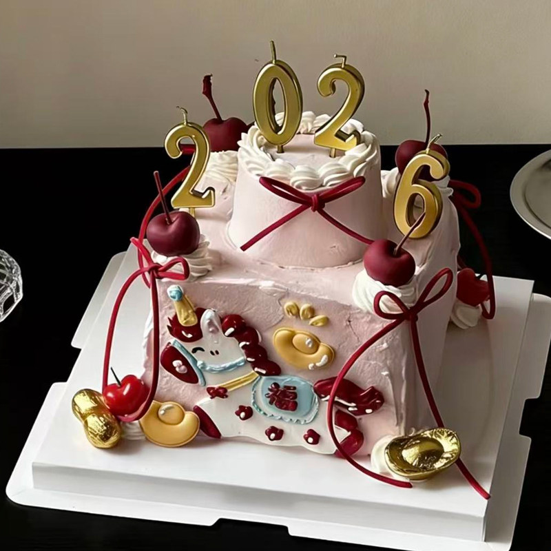 2026马到成功小马驹元宝发财甜品蛋糕装饰数字蜡烛巧克力红色丝带,节庆用品/礼品,蛋糕/烘焙装饰用品,淘宝优惠券,粉丝福利购,淘宝优惠卷