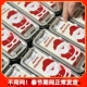 圣诞节长方形滑扣铁盒喜糖果包装 盒收纳盒烘焙曲奇饼干盒子带盖