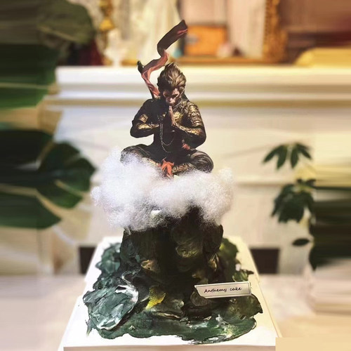 黑神话悟空猴子齐天大圣蛋糕插牌