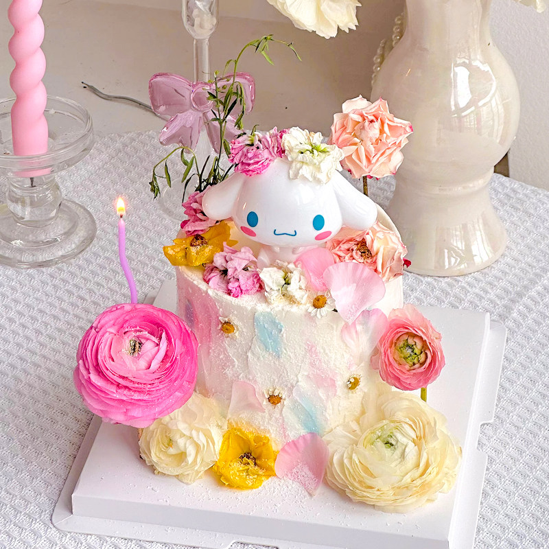 春天里的花环玉桂狗蛋糕装饰摆件主题女孩生日摆件玫瑰花插件插牌,节庆用品/礼品,蛋糕/烘焙装饰用品,淘宝优惠券,粉丝福利购,淘宝优惠卷