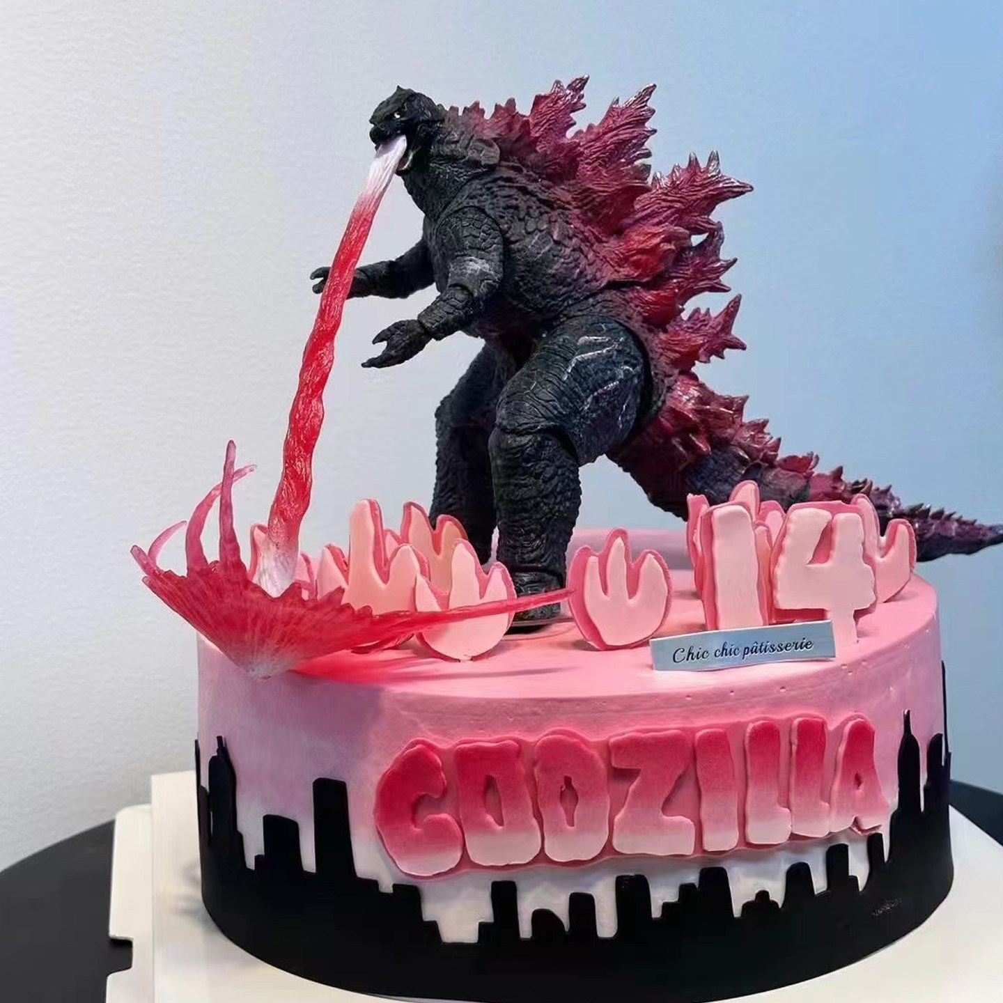 儿童款哥斯拉大战金刚男女孩生日蛋糕装饰卡通动漫恐龙火焰摆件,节庆用品/礼品,蛋糕/烘焙装饰用品,淘宝优惠券,粉丝福利购,淘宝优惠卷