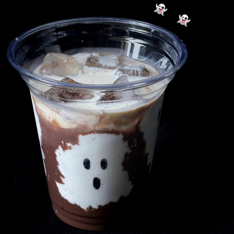 万圣节可爱幽灵咖啡奶茶杯