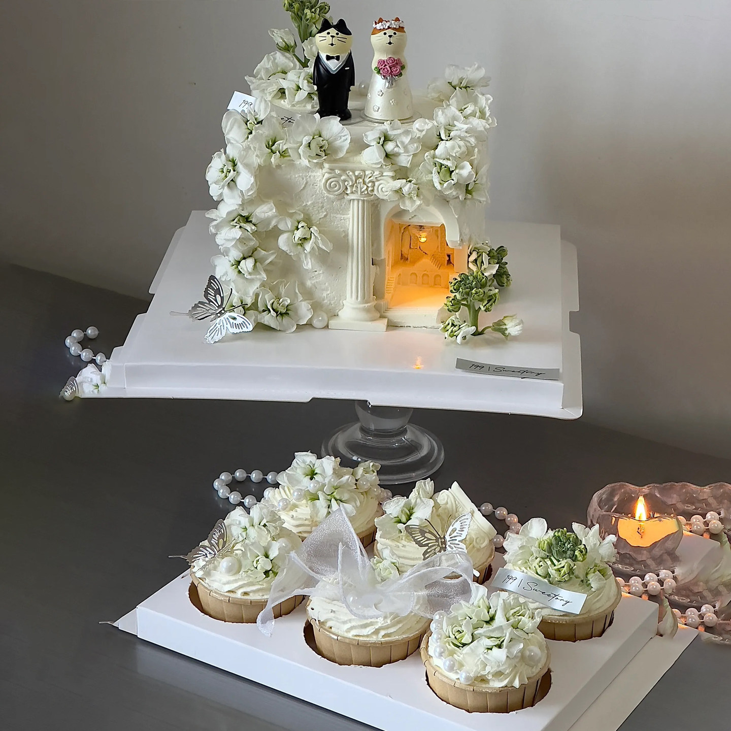 浪漫情人节罗曼蒂婚礼蛋糕装饰欧式订婚结婚宴城堡新浪新娘猫摆件,节庆用品/礼品,蛋糕/烘焙装饰用品,淘宝优惠券,粉丝福利购,淘宝优惠卷