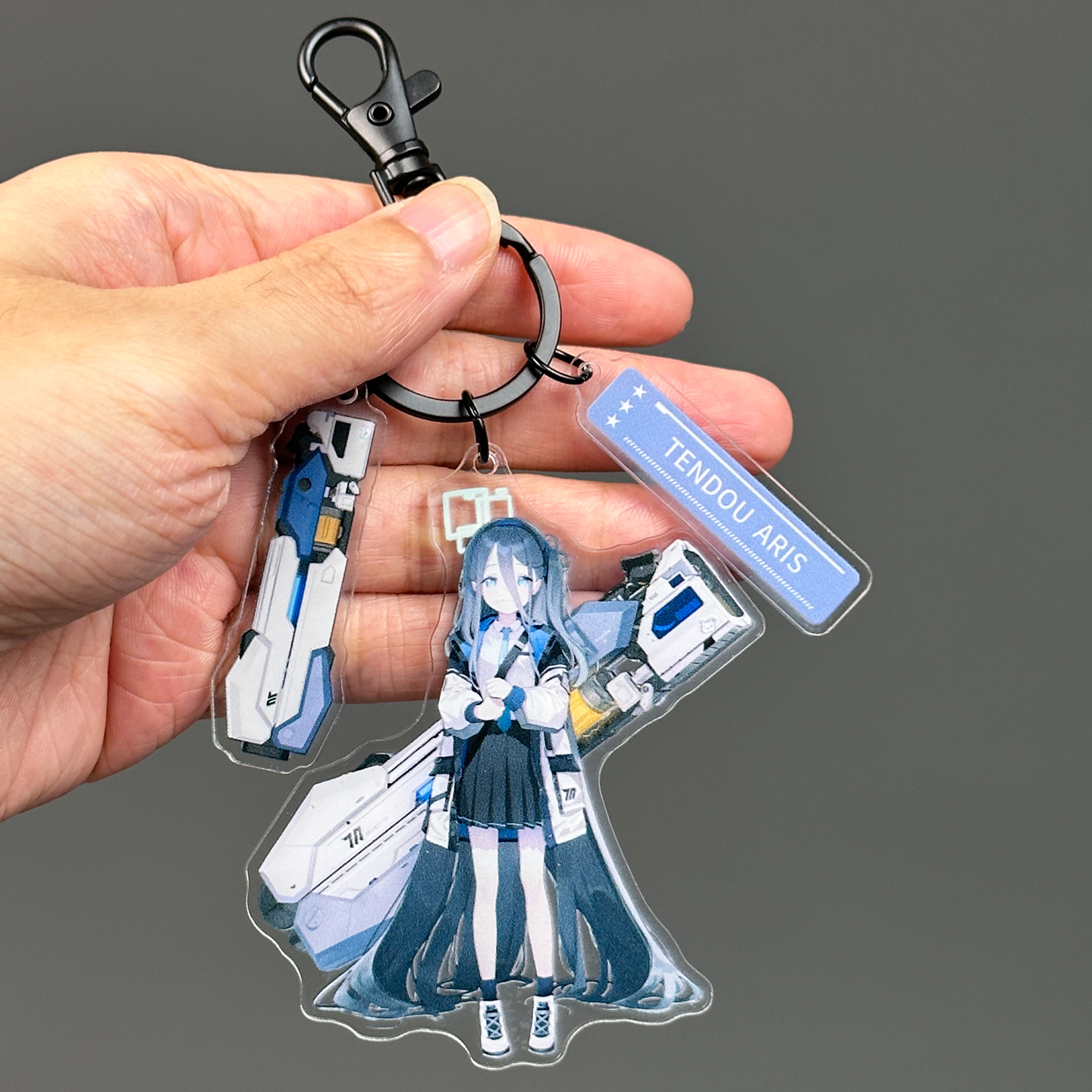 B133蔚蓝档案天童爱丽丝同人周边书包挂件碧蓝档案钥匙扣谷子